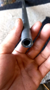 Pipa Besi Seamless Od 15.5mm / Id 9mm Tebal 3.25mm Panjang 20cm sampai 100cm