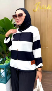 SETELAN MODE FELICIA SET BLACK TERBARU BY IRISH LABEL