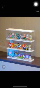 White Long Display Box / Showcase suitable for Collection Figures Cosmetics or Luxury Items 白色长款展示收纳盒