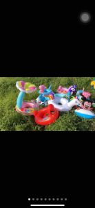 Phao bơi xỏ chân chống lật hình con thú và các nhân vật hoạt hình dễ thương dành cho bé