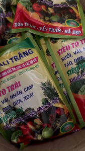 Siêu kali trắng Kali siêu Ngot Gói 1kg Giúp Quả Tạo Đường Chắc Củ Đẹp Mã Cho Cây Sai Hoa Đậu Quả Chống Rụng Hoa