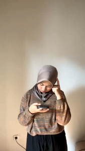 Kemeja Blouse Baju Atasan Wanita Daily Formal Lengan Panjang Pakaian Perempuan Bahan Rayon Twill