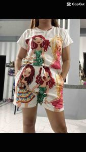 Challis Printed Shorts Terno Fit: Stylish Comfort for Women 25-36 Inch Waist