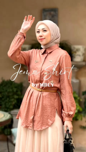 Kemeja Wanita Terbaru best seller Jema Shirt by Mdly