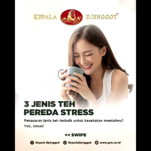 KEPALA DJENGGOT TEH MELATI JASMINE TEA 50GR