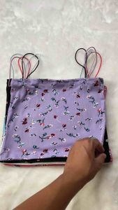 Floral Tube / Crop top / Tiktok Tube / String Top / Strappy Tube for Adult Girls / Women