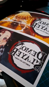 Glossy Demon Slayer Anime Mugs design by Re-print Tanjiro nezuko zenitsu