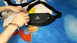 Tas Slempang Pria/Wanita Anti Air Distro Waishbag Waterproof Terbaru