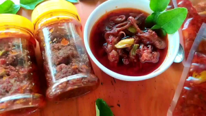 Sambal Cumi Pete Extra Pedas 120gr