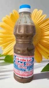 Mắm cá cơm xay có gia vị tỏi ớt Khánh hài chai 500g-Biglove