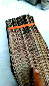 bungkus kebab  coklat 300pcs 27x7