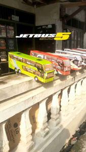 Miniatur bus PO.HARAPAN JAYA Sleeper bus mainan untuk kado ultah anak