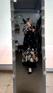 Monika Tunik setelan celana terbaruBaju panjang setelan celana kekinian