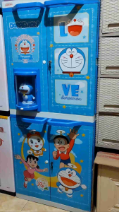 Lemari Plastik Naiba Doll MSC Premium Karakter Doraemon / Hello Kitty
