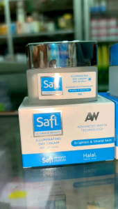 Safi Ultimate Bright Replenishing Night Cream & Day Cream SPF 20 PA+++ Ukuran 25 gr - Krim Siang Malam Untuk Wajah Kusam