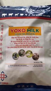 Sữa Non Thay Thế Sữa Mẹ 1kg Giúp heo mau lớn tập ăn dễ kiểm soát tiêu chảy giúp heo mẹ tăng tiết sữa dùng trên chó mèo heo bê nghé dê cừu | gói 1kg