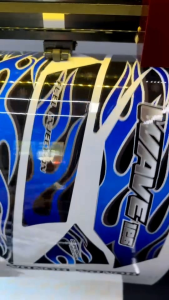 P Sticker สติ๊กเกอร์แต่งชุดสี Wave125i ลาย FIRE Version 3