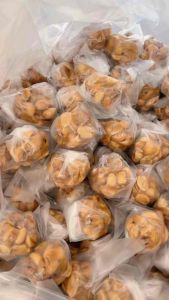 ท๊อฟฟี่ถั่ว 250 กรัม ทำใหม่ ไม่ติดฟัน หอมหวานกำลังดี ถั่วแน่น ปั้นพอดีคำ