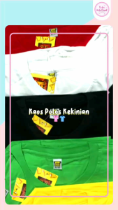 Kaos Polos Premium Cotton Dewasa KOP
