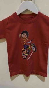 Tshirt kids atasan oblong sablon KARAKTER SHIVA BMX anak laki-laki usia 1-12tahun