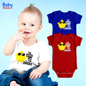Baby Onesies PH Easter Chick Newborn Baby Boy Clothes 0-12 months Infant Bodysuit