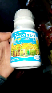 Nara Star Fungisida 330 SC 250ml Peptatan Suspensi Putih Kekuning-Kuningan untuk Mengendalikan Penyakit Padi