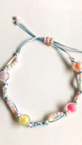 Gelang Bracelet Tali Manik Beads Gemoy Lucu