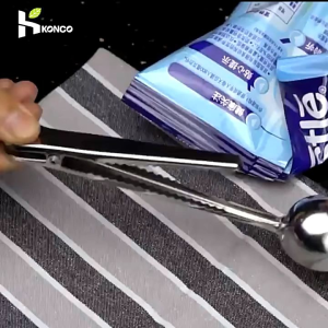 sendok ukur kopi serbaguna - Stainless Steel Premium, Gagang Klip, Kapasitas 7-8 gr - 17.5 cm x 3.7 cm