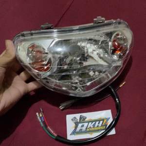 reflektor lampu depan mio lama set lampu sen reflektor mio lama plus lampu sein
