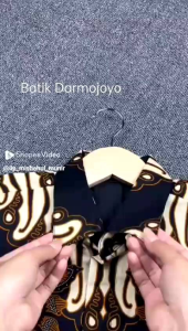 Kemeja Batik Pria Slimfit Motif Parang Joko