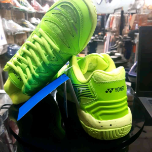 New Sepatu Yonex Badminton Shoes Tru Cushion Dominant Volt Gun Metal