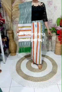 Rok & Selendang Katun PERTAP: Gaya Kasual dan Santai