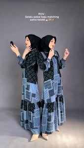 WYNNA MIDI DAN GAMIS BY NADHEERA LUXURY✔️