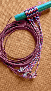 เชือกผูกขาไก่(ธงชาติ)เชือกเทียน