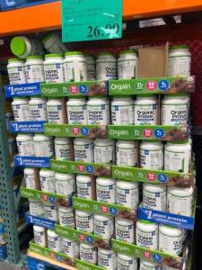 [ĐỦ BILL STORE + AIR] Bột Protein hữu cơ Orgain Organic Protein 50 Superfoods 1.2kg hương Socola của Mỹ