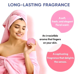 Whitening Soap Rose Mild Formula Foamy Cleansing Spot Shipment