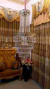 Lampu Kristal Mahkota Diamond: Desain Elegan untuk Interior