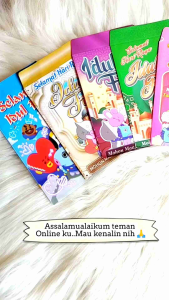 Amplop ampau Lebaran Karakter BTS Isi 10 Lembar 1 Gambar