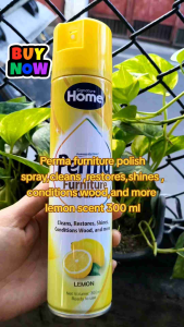 Furniture Polish Spray  for wood leather and vinyl Cleans shines and protects 300 ml