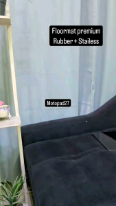 motopad27 karpet motor beat Deluxe 2021 - 2025 Alas kaki Motor Honda Beat 2020 - 2025 stainless premium