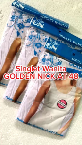 Singlet Wanita Golden Nick: Pakaian Olahraga Nyaman & Berkualitas