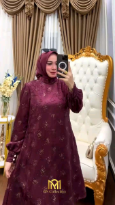 Zifa FASHION || COD || NEW READY ALANA SETELAN CELANA ORGANZA JAGUAR MIX SATIN || GAMIS SETCEL TERBARU SIAP KIRIM || DRESS SET CELANA MODIS || *MN