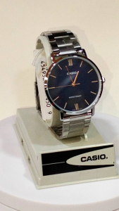 CASIO MENS SILVER MTP VT01D 2B