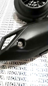 Tutup Cover Kipas Radiator Mesin & Cover Knalpot Pelindung Beat 2017 Set