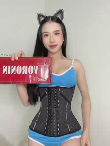 (FREE: THANH NỚI + THƯỚC DÂY) Đai latex Voronin NEW 2025 cao cấp siêu siết eo dài 26cm29cm nhập khẩu từ Italia
