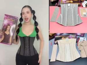 (FREE: thanh nới+ áo liner) Đai Vitalatex thông hơi thế hệ mới 2023 Italia mở hông 19 xương dài 26cm29cm-lựa chọn tốt nhất cho vòng eo