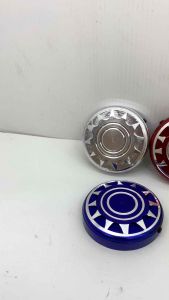 Cover Tutup Tangki CNC Model Bintang Tutup Tangki Motor Matic Bebek Beat Vario Mio Supra Jupiter Vega Satria Sonic MX DLL