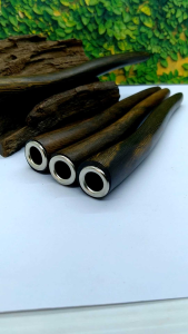 Padutan Once pipa kayu kelor Jawa model S 12cm C224