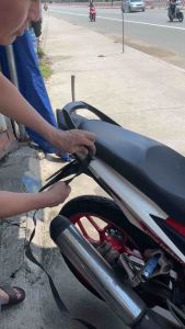 BAGA PHƯỢT lắp cho xe SONIC (tặng kèm xốp bọc gác tay)khi mua trọn bộ có gác tay