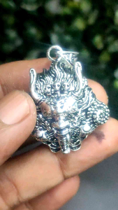 liontin ring double retro gaya vintage
